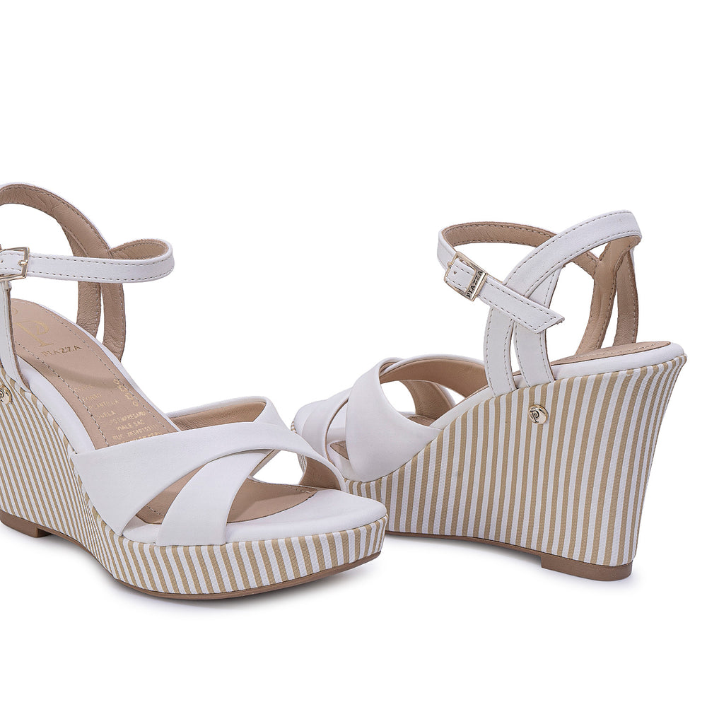 Sandalia D'Orsay Casual Blanco