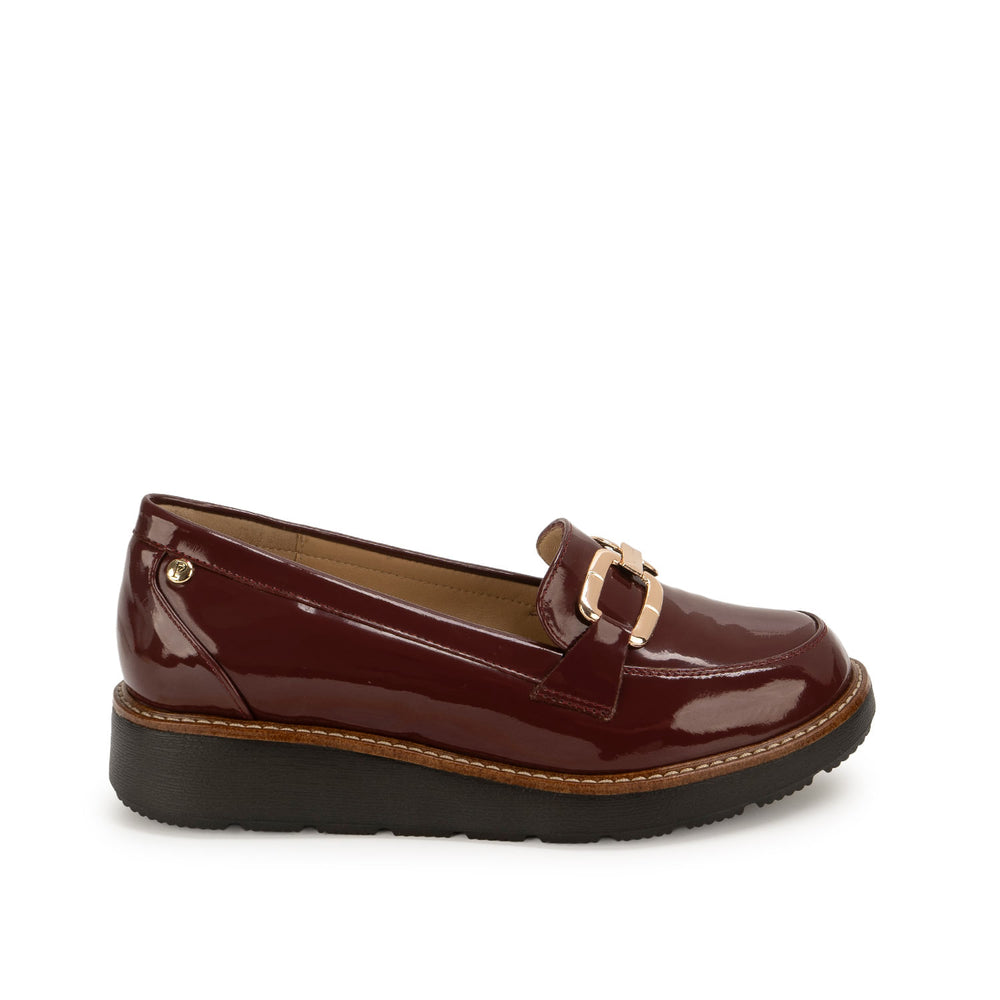 Zapato Mocasín Casual Cereza