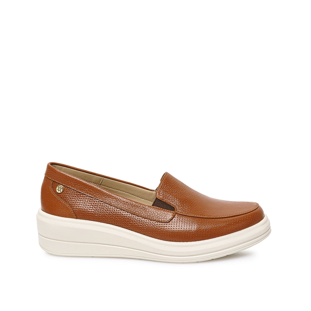 Zapato Slip On Casual Natural