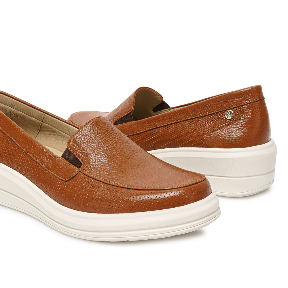 Zapato Slip On Casual Natural