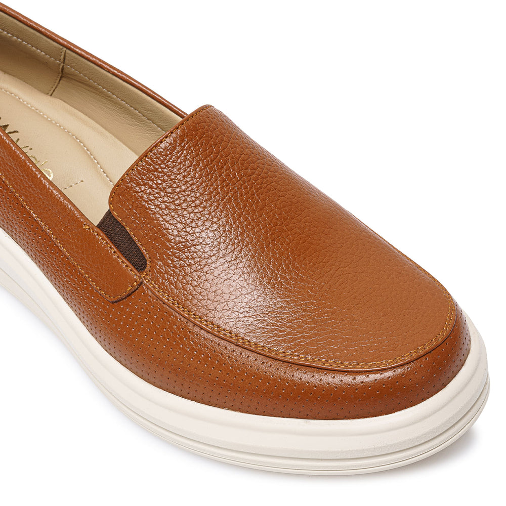 Zapato Slip On Casual Natural