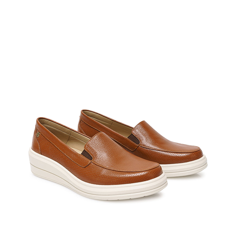 Zapato Slip On Casual Natural