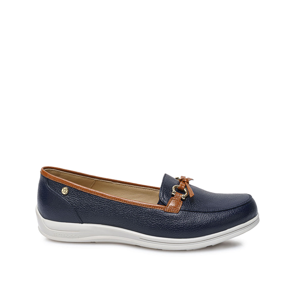 Zapato Mocasín Casual Azul