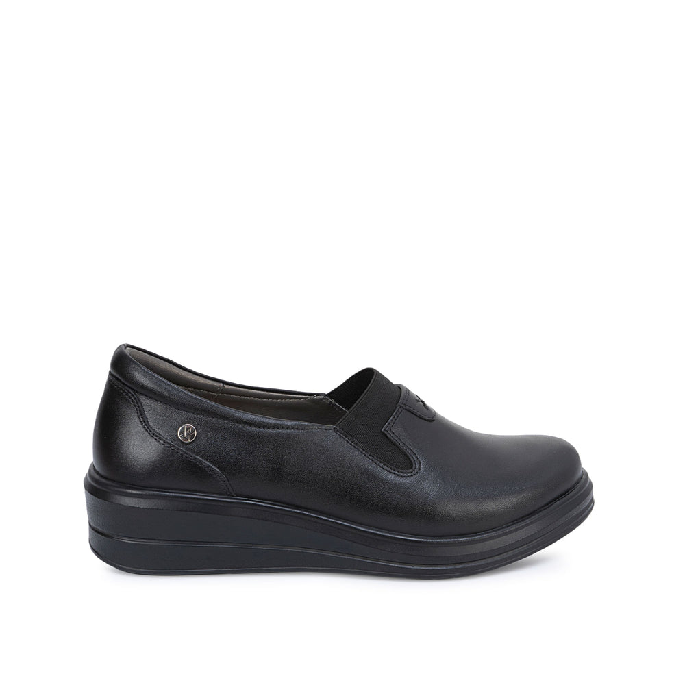 Zapato Slip On Casual Negro
