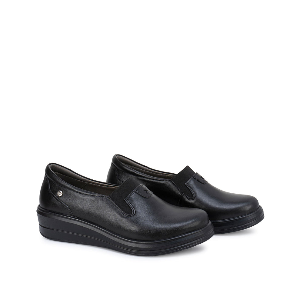 Zapato Slip On Casual Negro