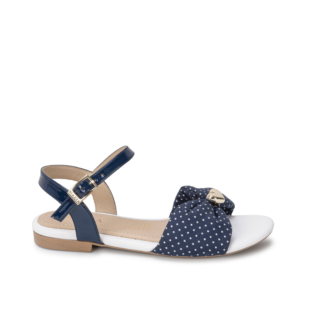 Sandalia D'Orsay Casual Azul