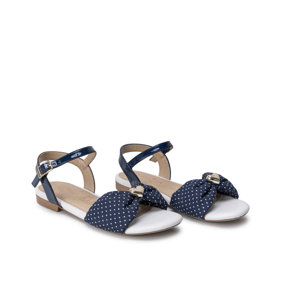 Sandalia D'Orsay Casual Azul