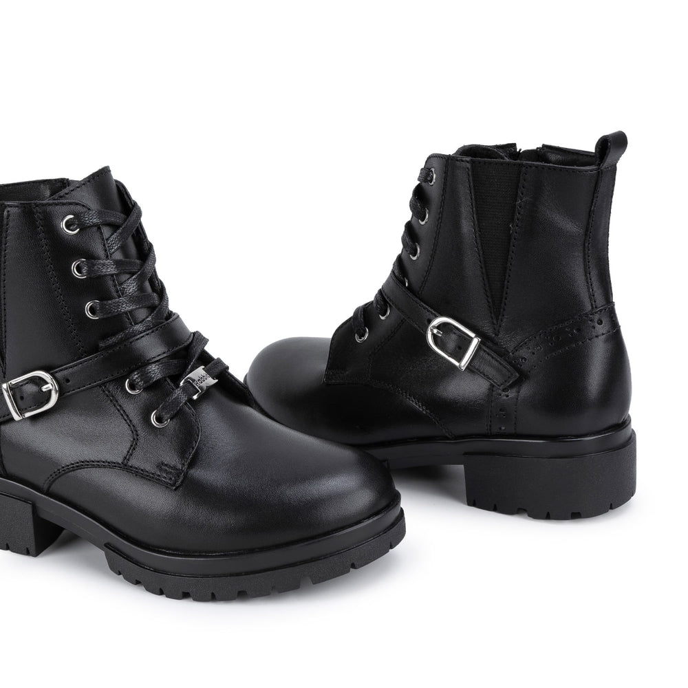 Botin Derby Casual Negro