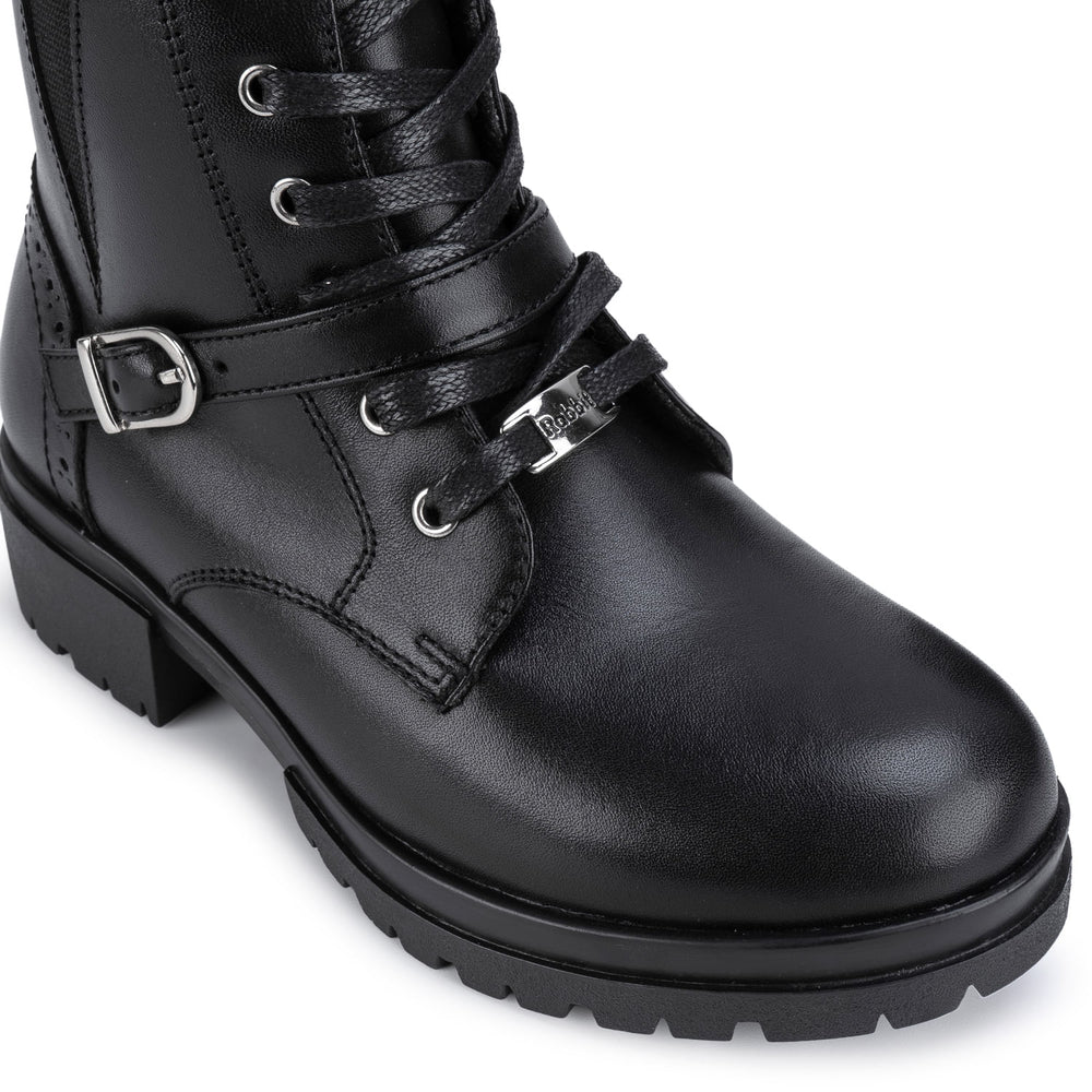 Botin Derby Casual Negro