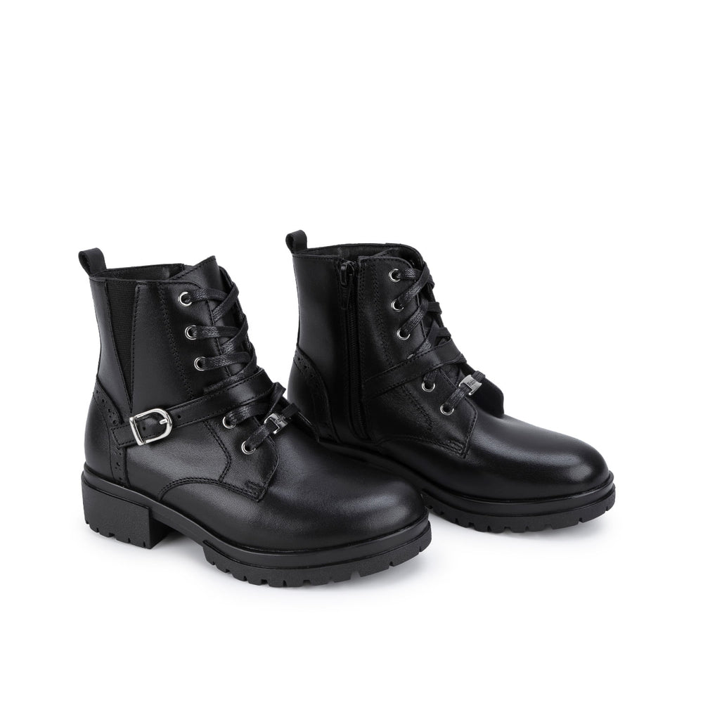Botin Derby Casual Negro