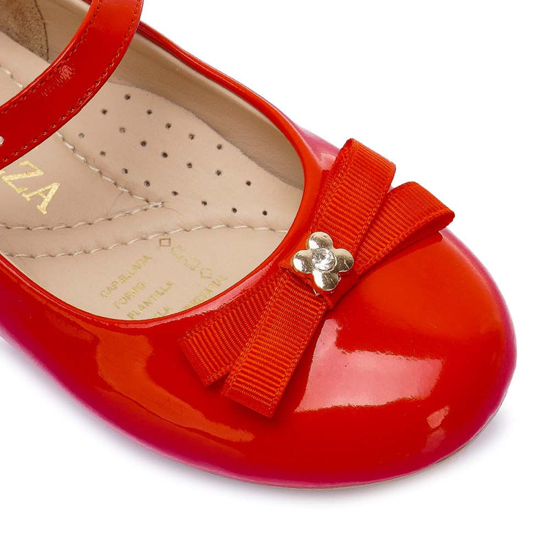 Zapato Ballerina Casual Rojo