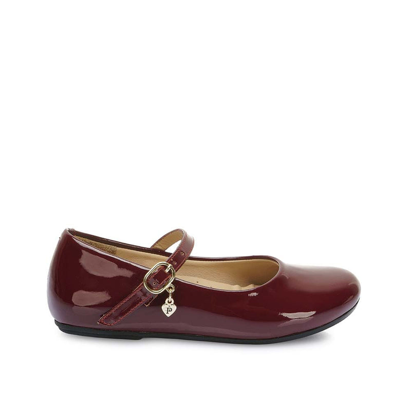 Zapato Ballerina Casual Vino