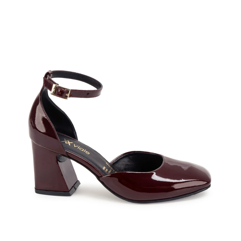 Zapato D'Orsay Vestir Vino