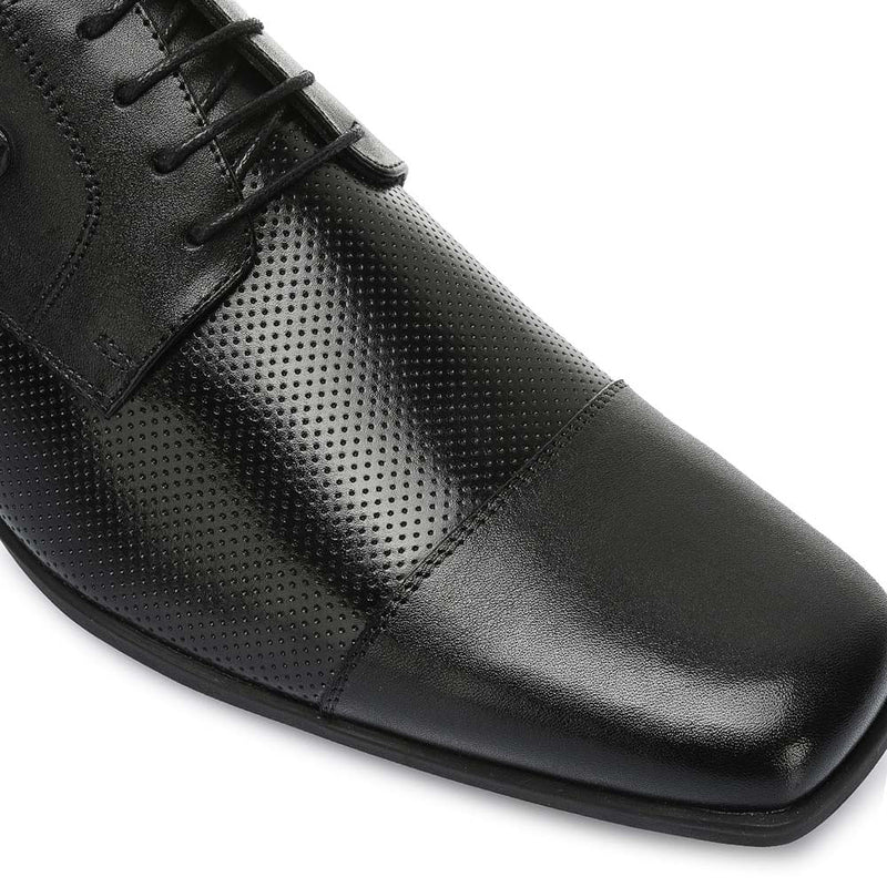 Zapato Derby Casual Negro