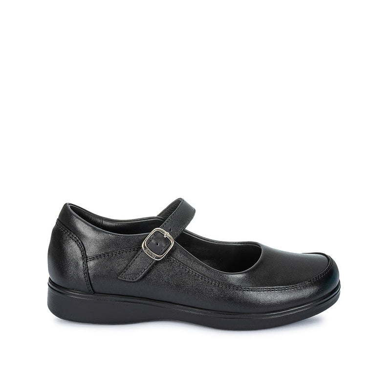 Zapato Escolar Ballerina Casual Negro