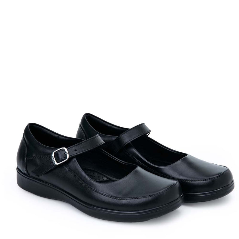 Zapato Escolar Ballerina Casual Negro