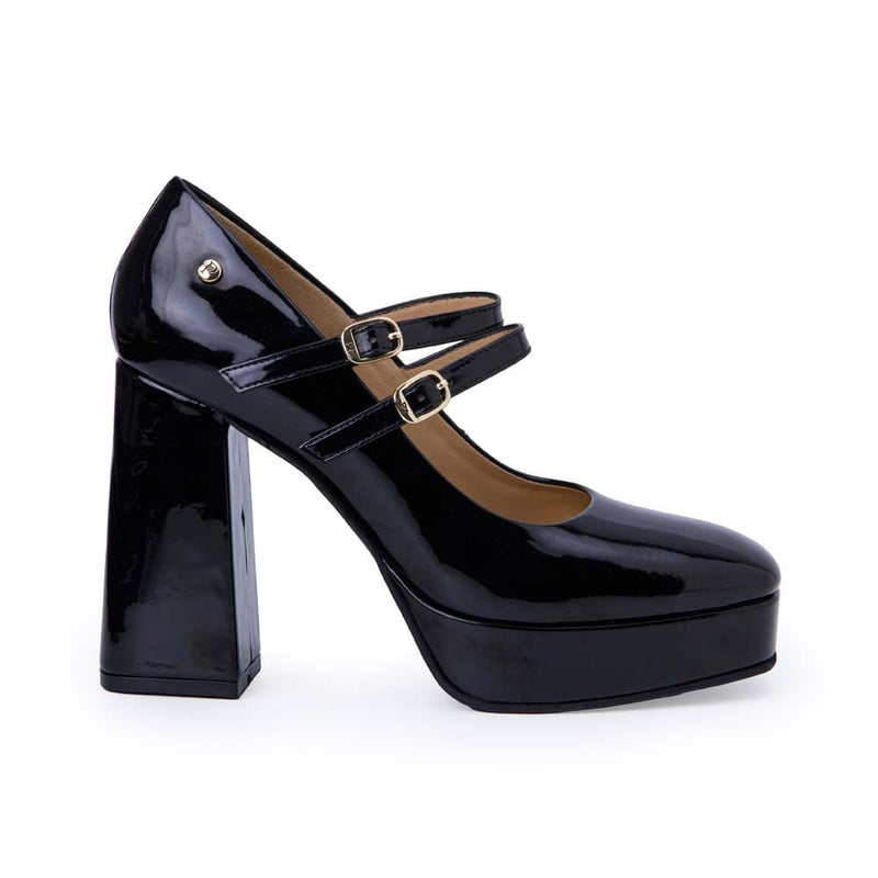 Zapato Maryjane Casual Negro