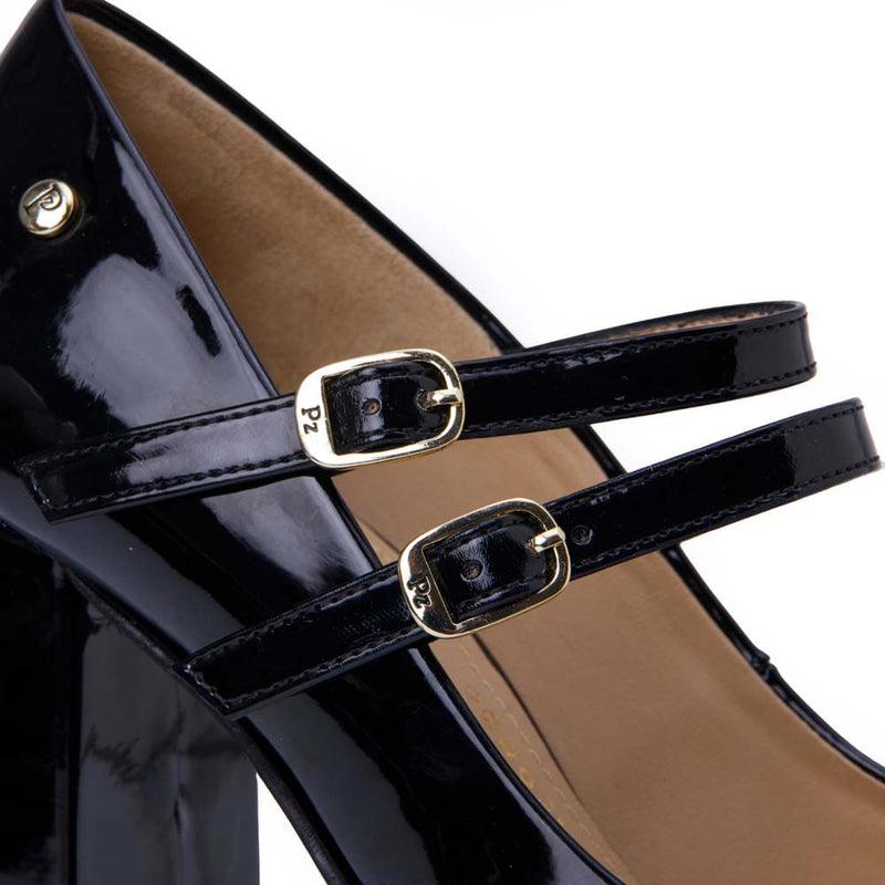 Zapato Maryjane Casual Negro