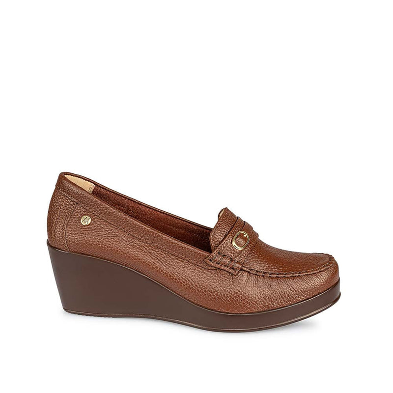 Zapato Mocasín Casual Marron