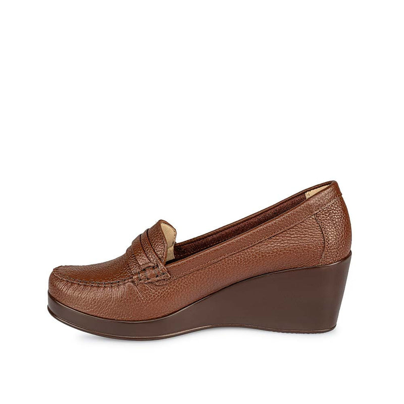 Zapato Mocasín Casual Marron