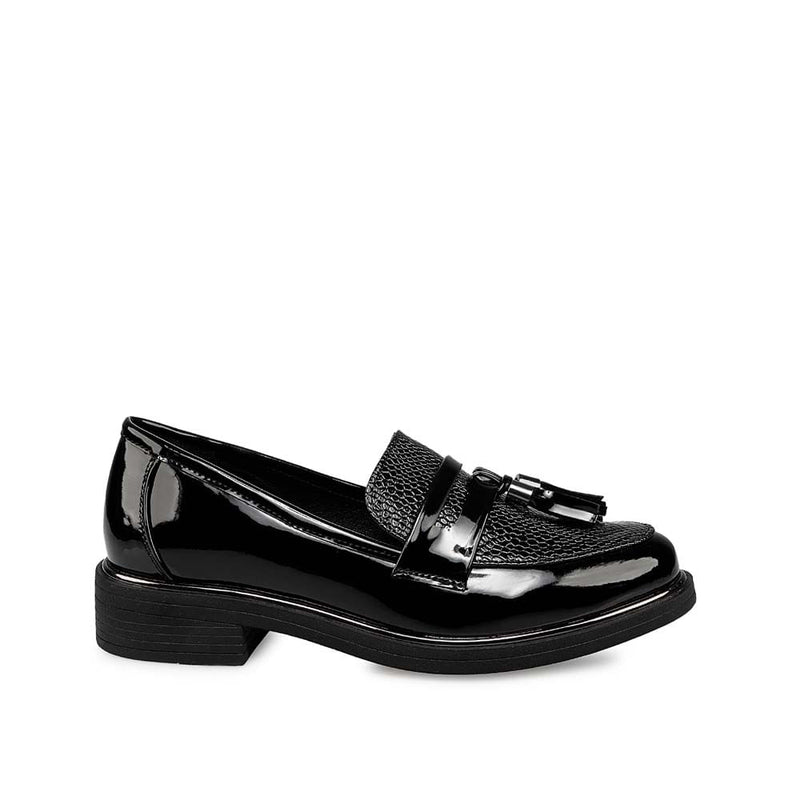 Zapato Mocasín Casual Negro