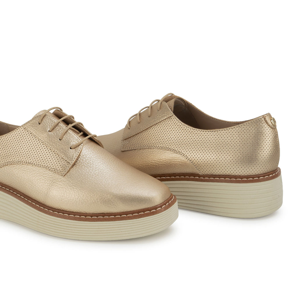 Zapato Oxford Casual Champagne