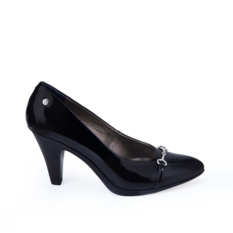 Zapato Reina Vestir Negro