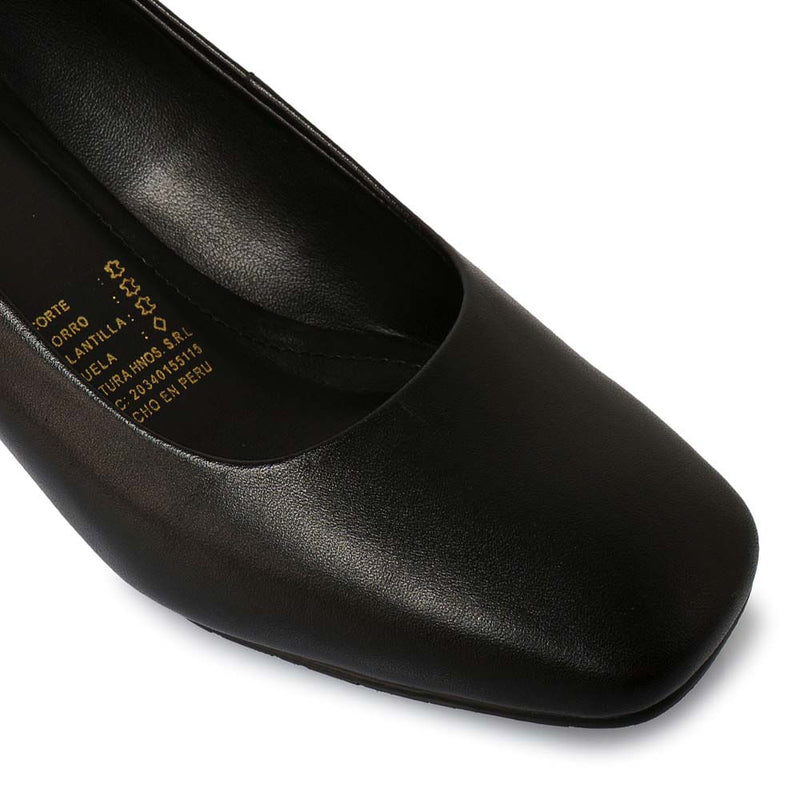 Zapato Reina Vestir Negro