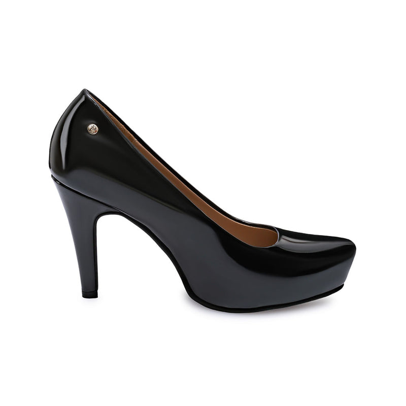 Zapato Reina Vestir Negro