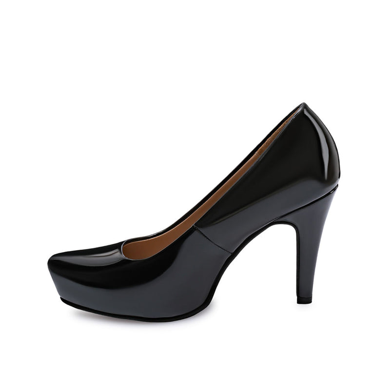 Zapato Reina Vestir Negro