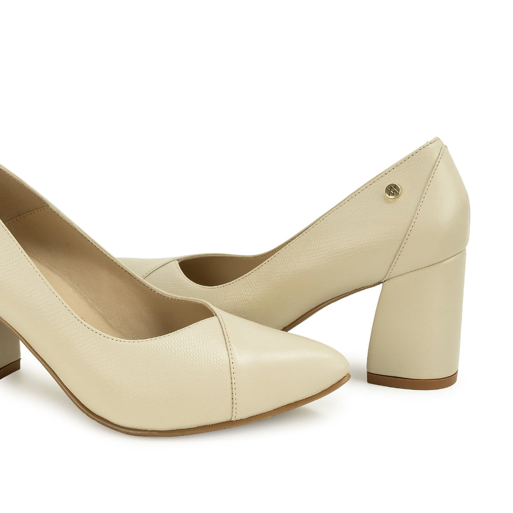 Zapato Reina Vestir Marfil