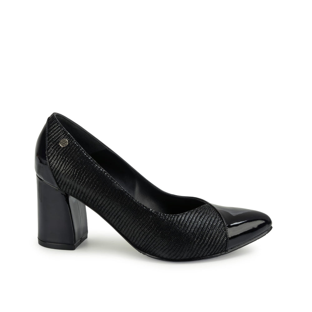 Zapato Reina Vestir Negro