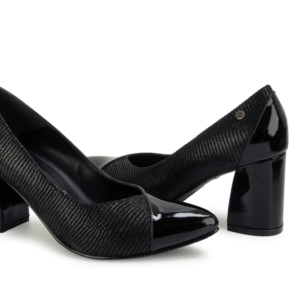 Zapato Reina Vestir Negro