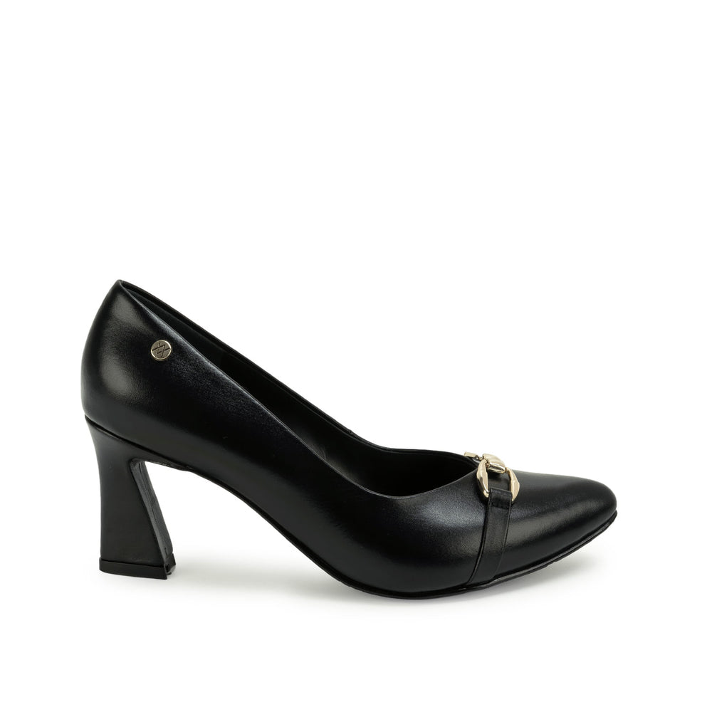 Zapato Reina Vestir Negro