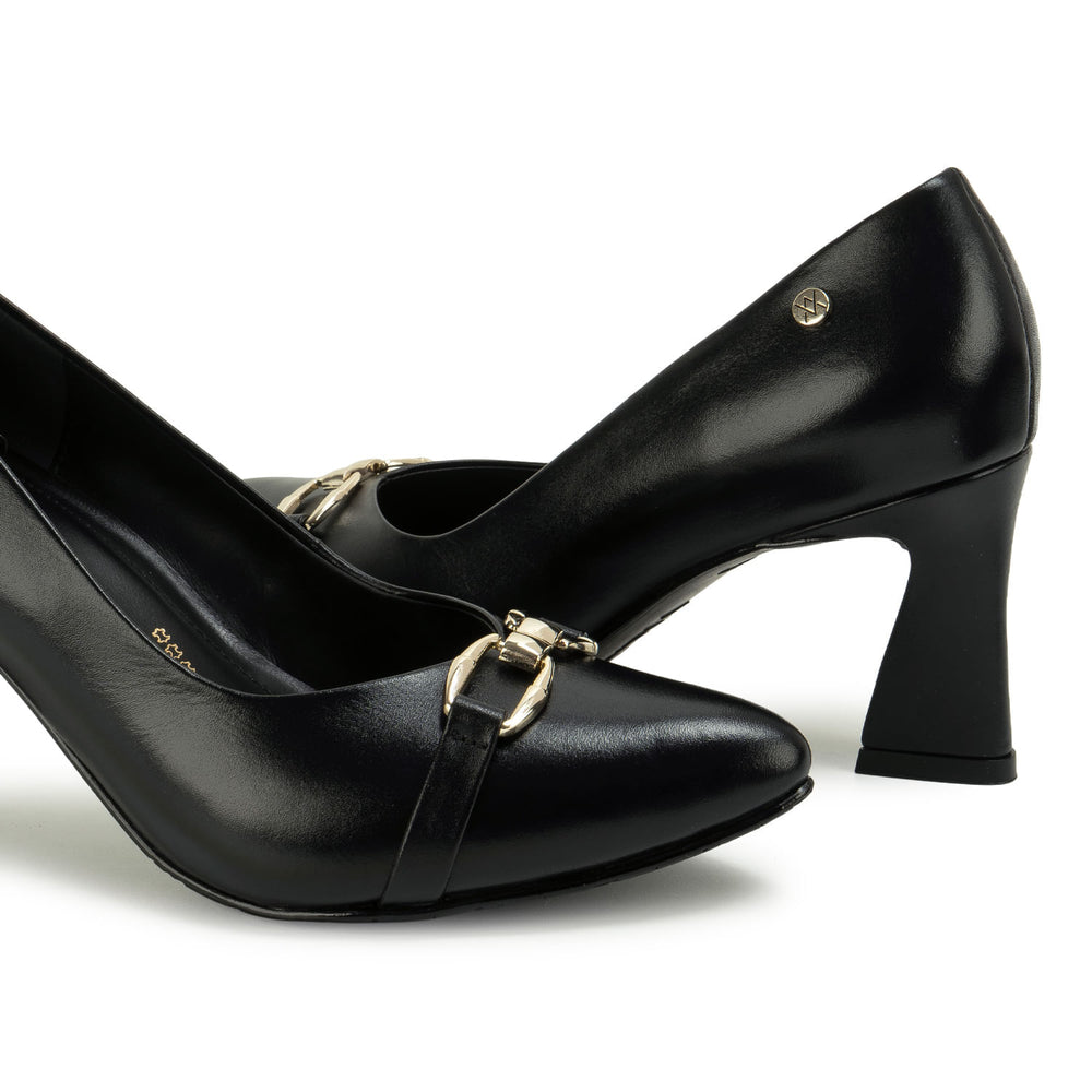 Zapato Reina Vestir Negro