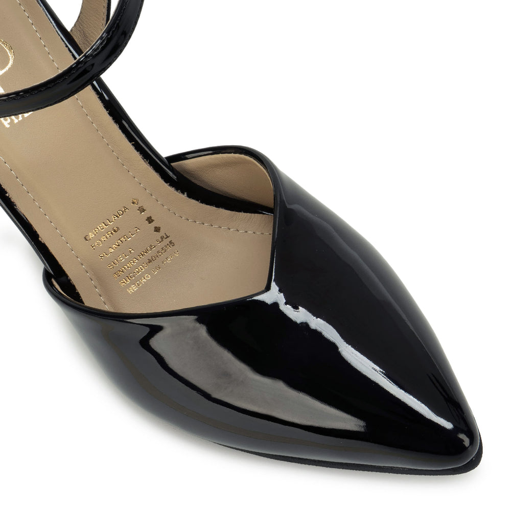 Zapato Stiletto Casual Negro