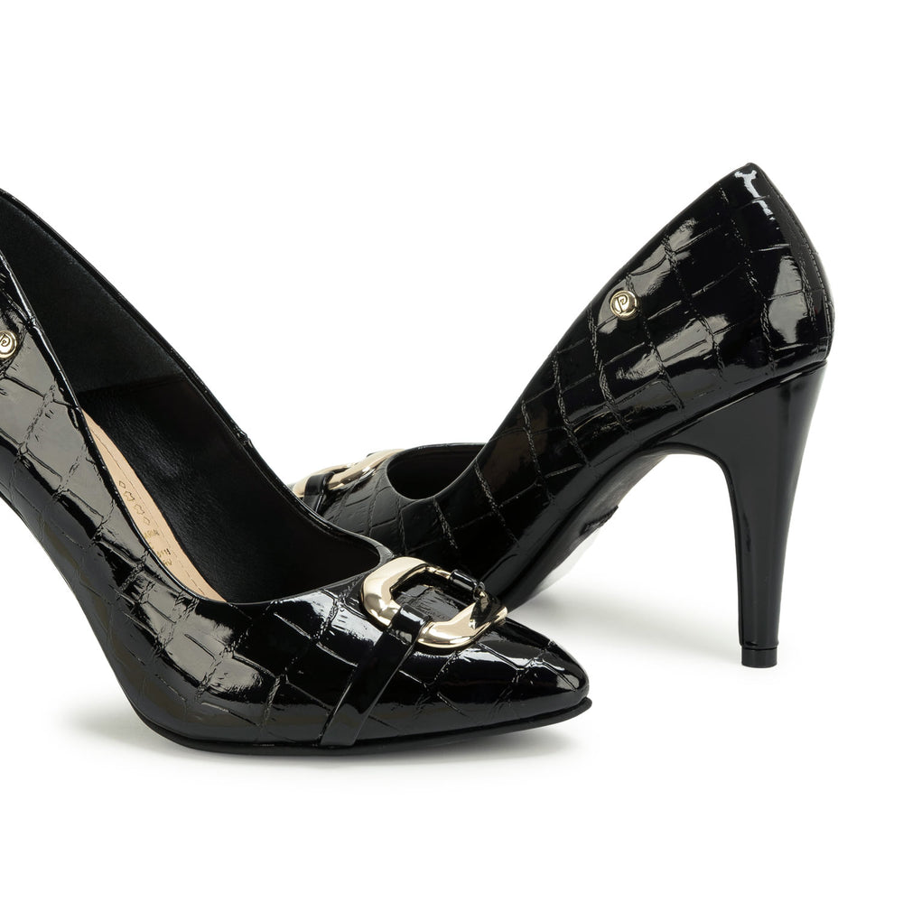 Zapato Stiletto Casual Negro