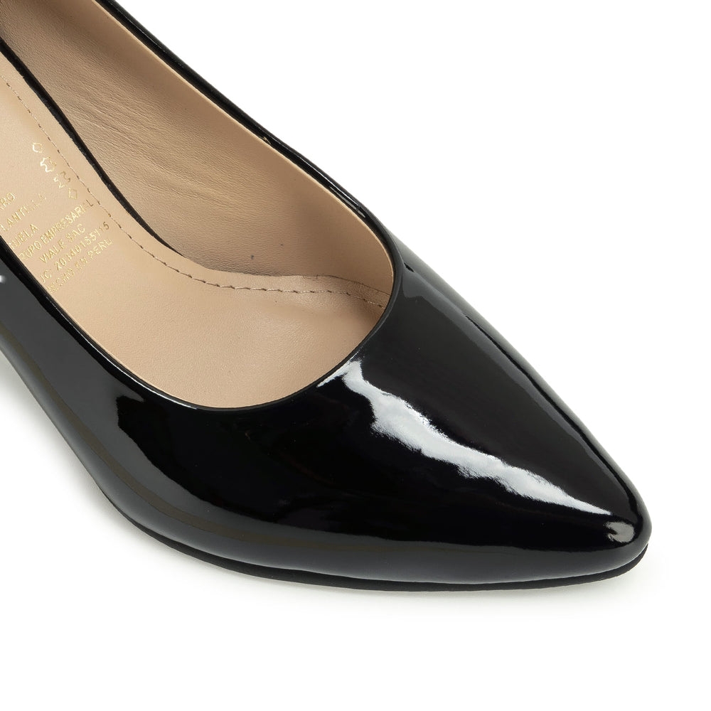 Zapato Stiletto Casual Negro