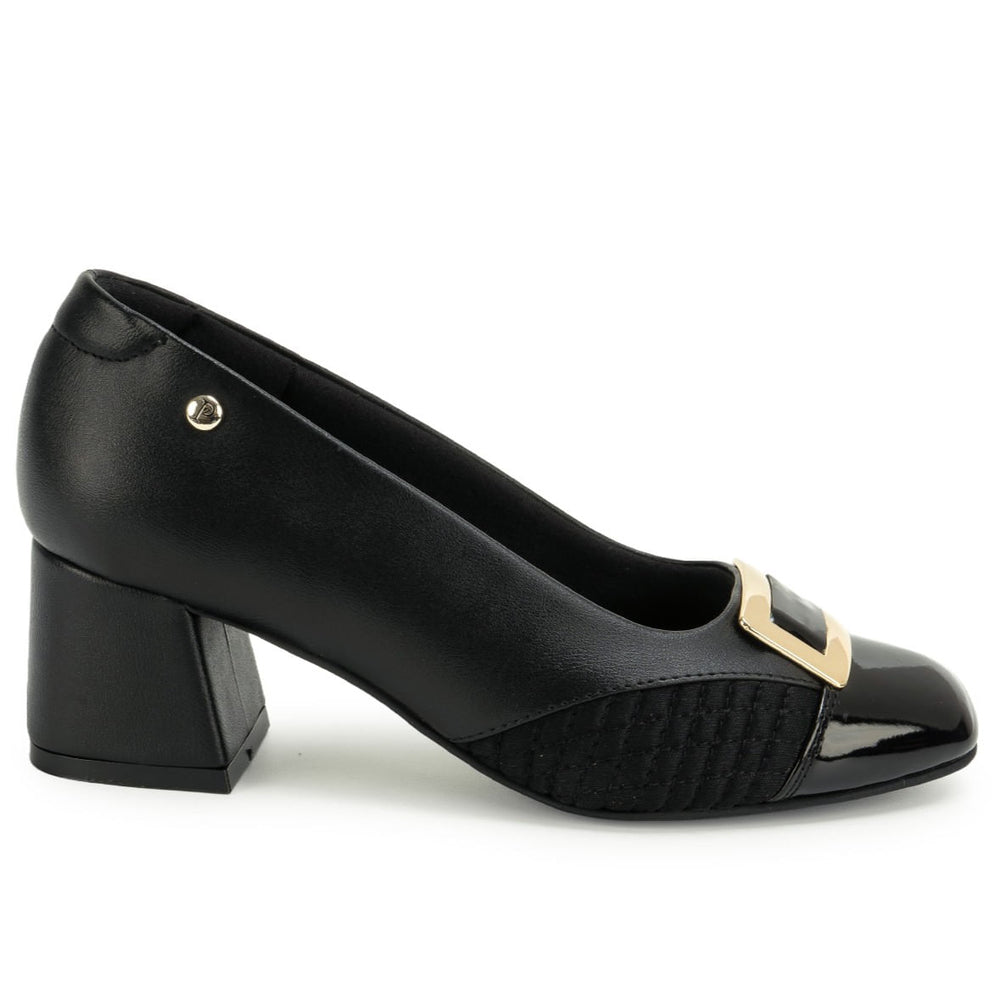 Zapato Stiletto Casual Negro