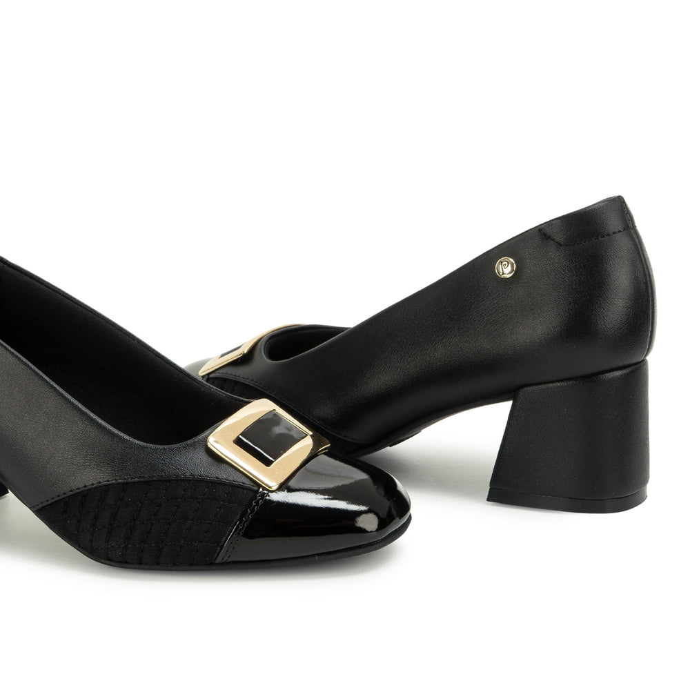 Zapato Stiletto Casual Negro