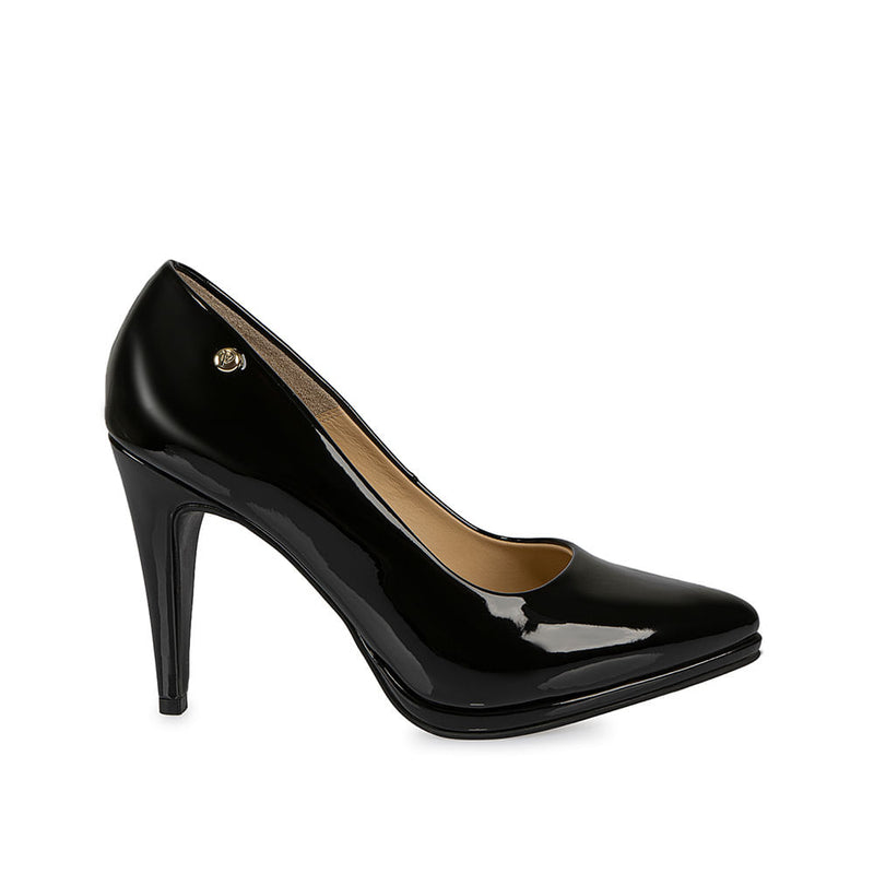 Zapato Stiletto Vestir Negro