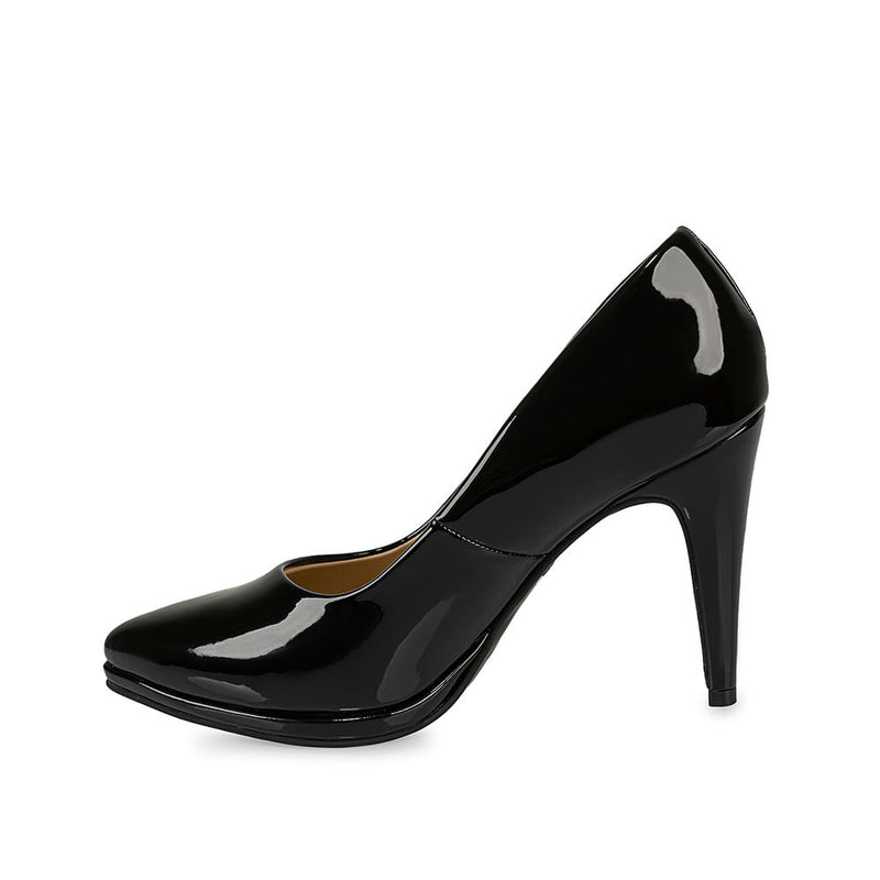 Zapato Stiletto Vestir Negro