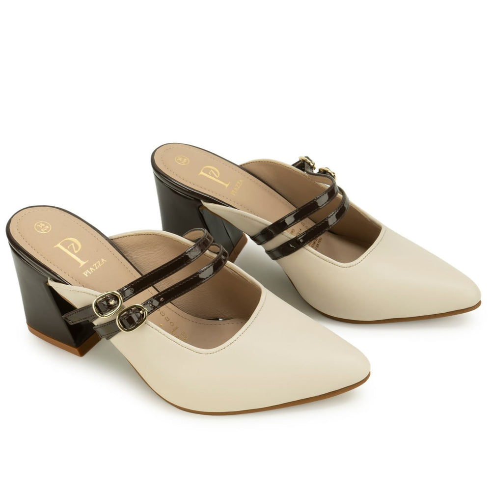 Zapato Sueco Casual Hueso