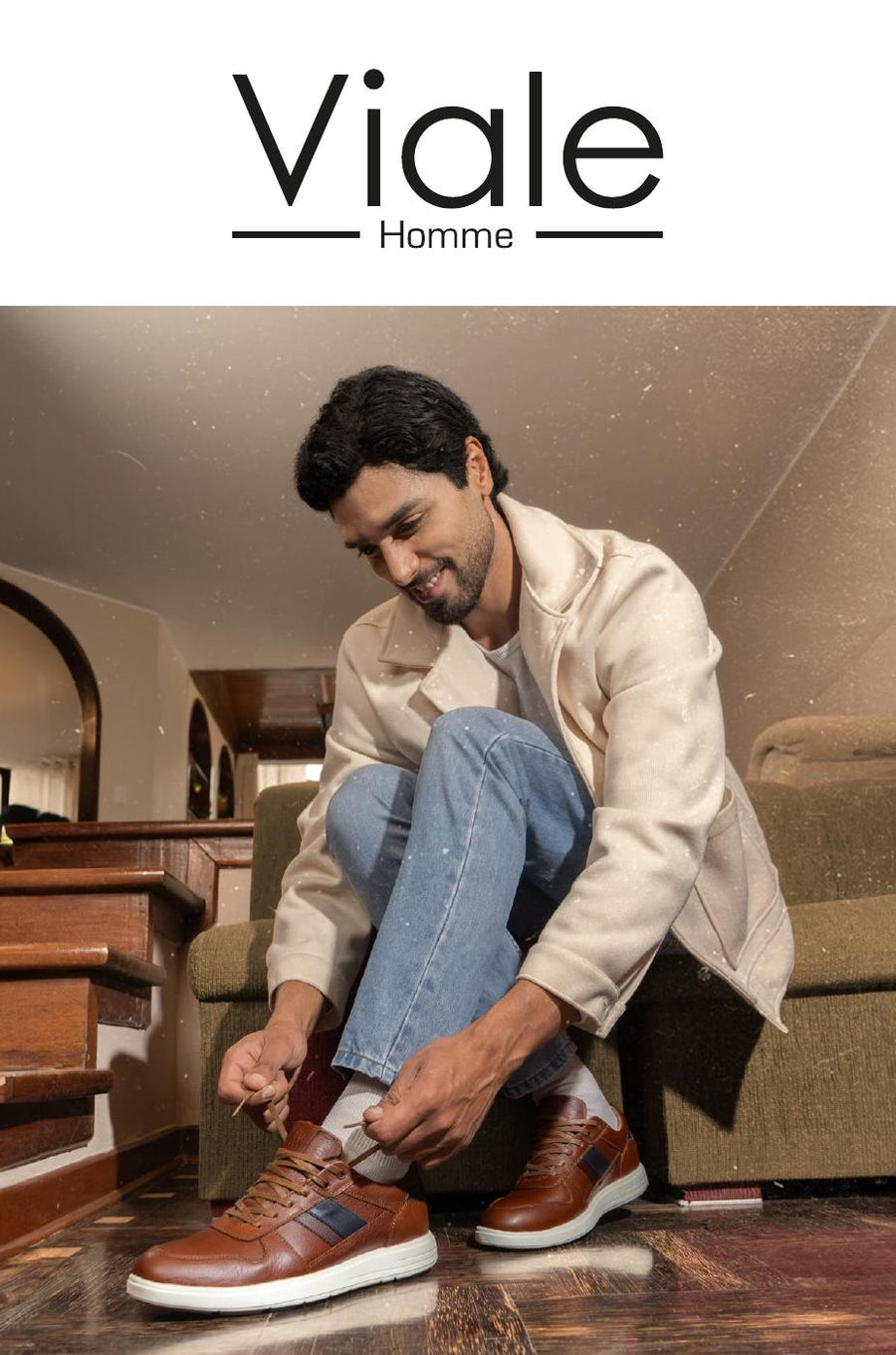 Portada del catálogo de Viale Homme